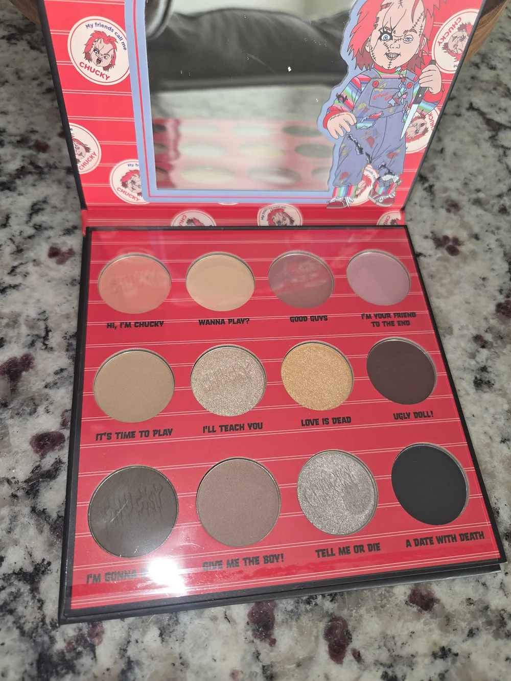 Chucky Red Eyeshadow Palette